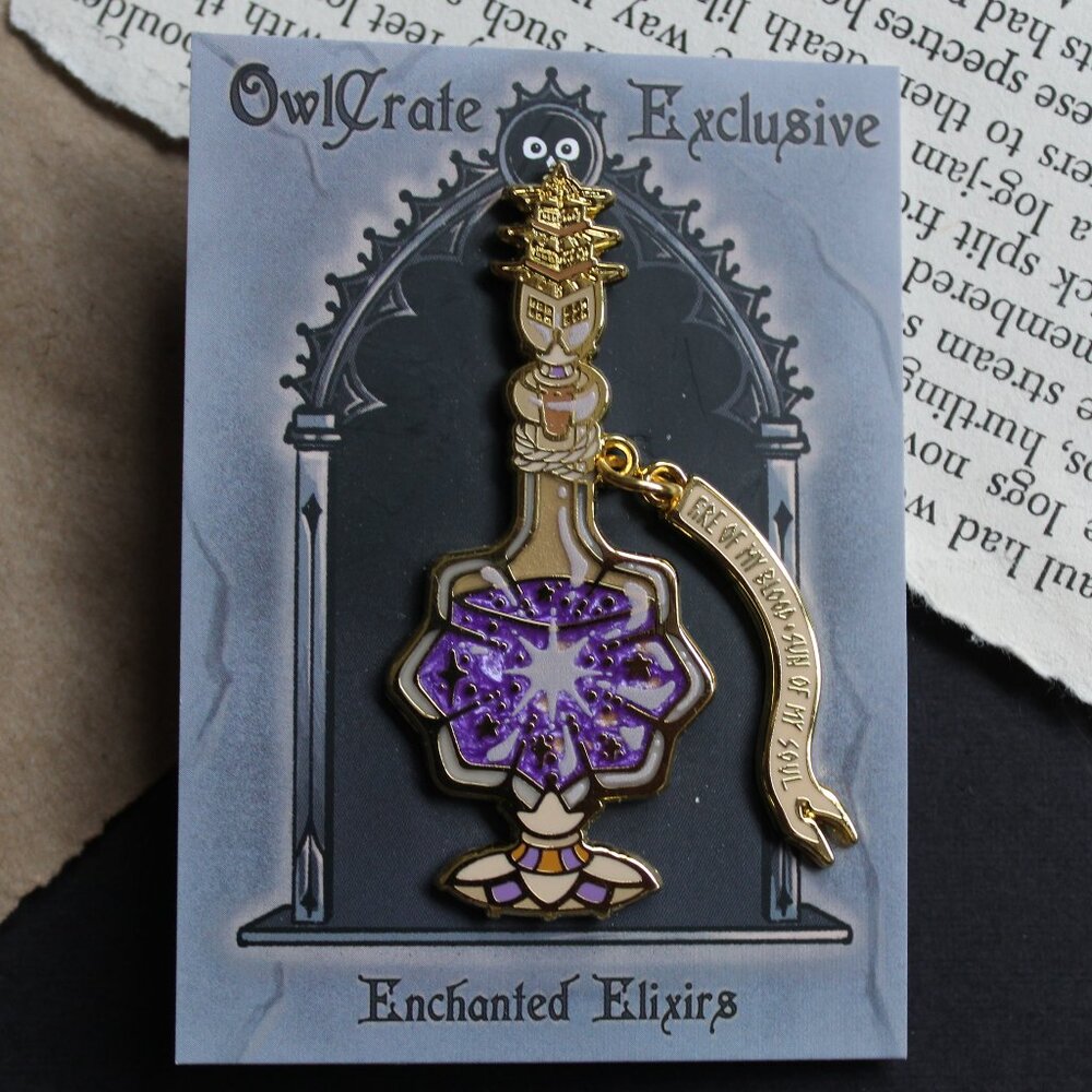 OwlCrate Enchanted Elixirs Pin - The Hurricane Wars